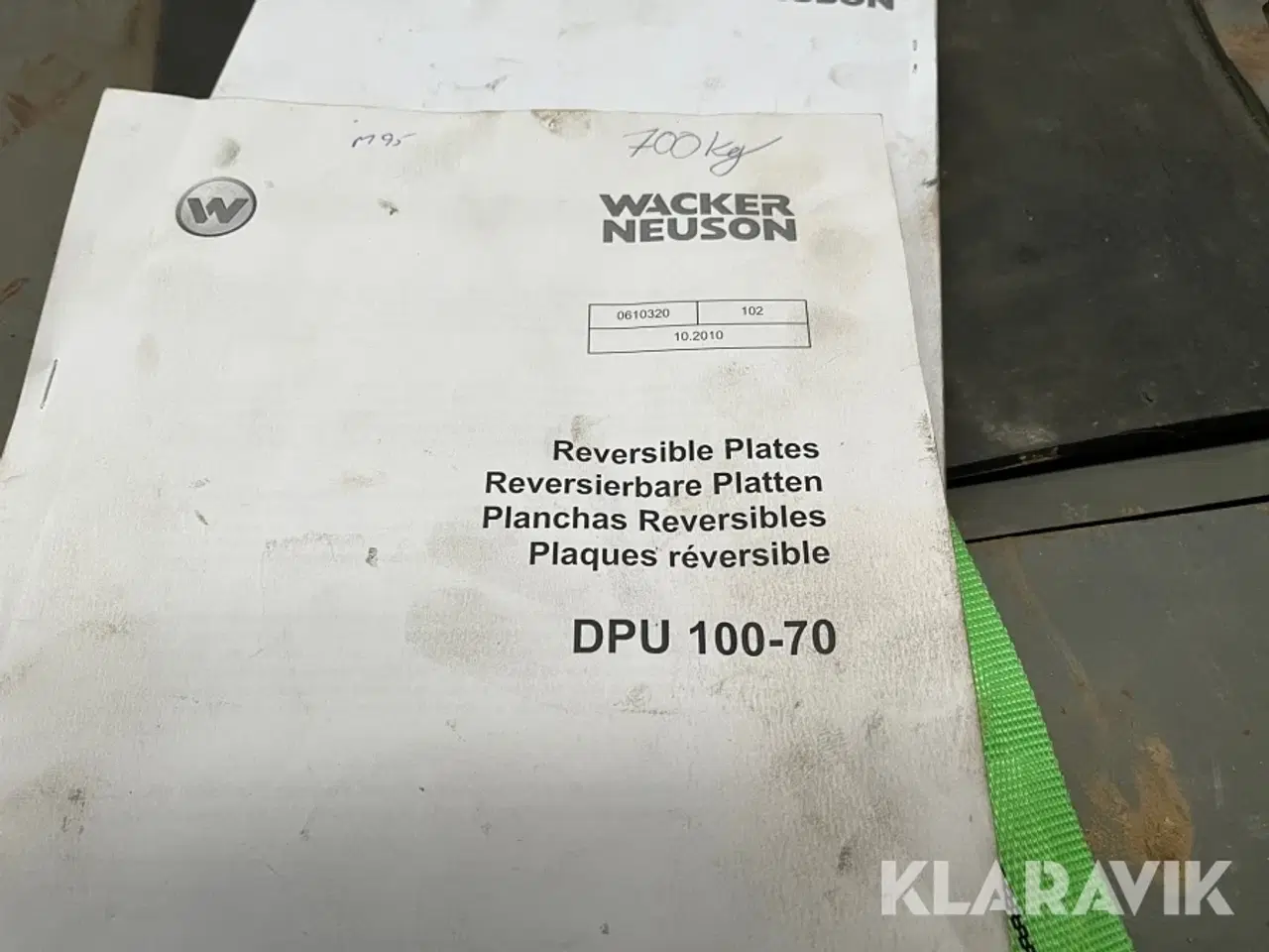 Billede 4 - Pladevibrator Wacker Neuson 100-70l