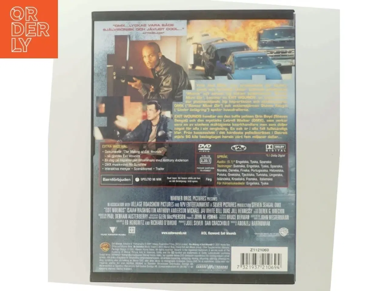 Billede 3 - Exit Wounds med Steven Seagal (DVD)