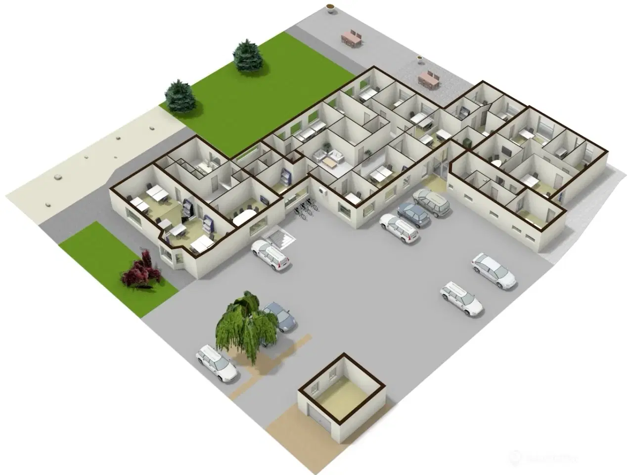 Billede 25 - Kontorfællesskab i det centrale Odense