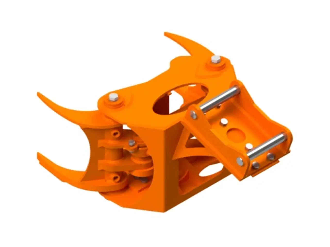 Billede 5 - Axer fældegrab med kniv til 3-7 t maskiner