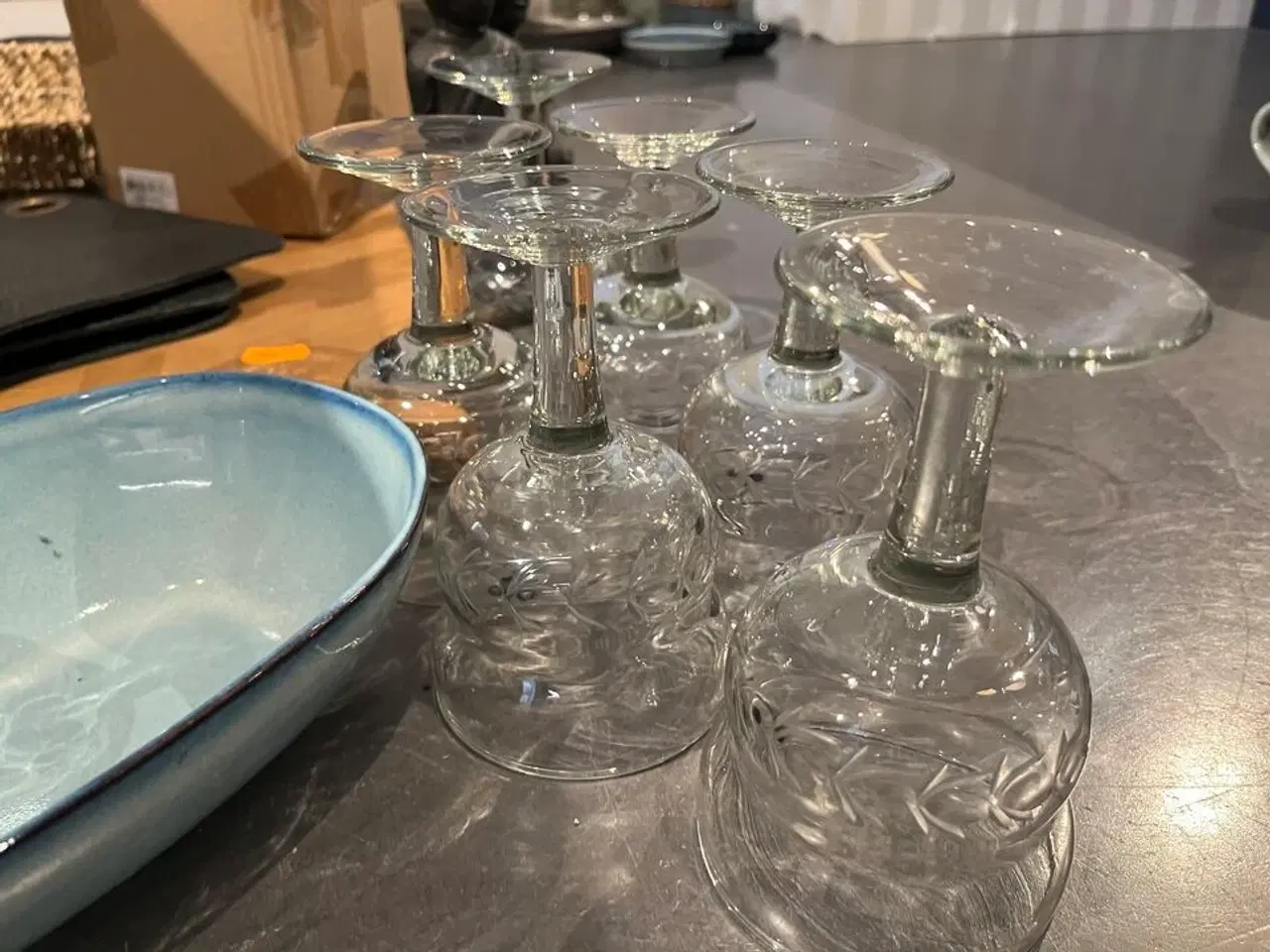 Billede 3 - Glas, skærebræt, skåle m.v.