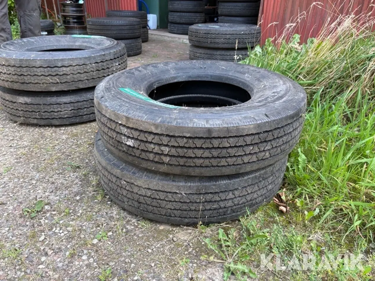 Billede 1 - Lastbil dæk Firestone TSP-3000 - 2 stk