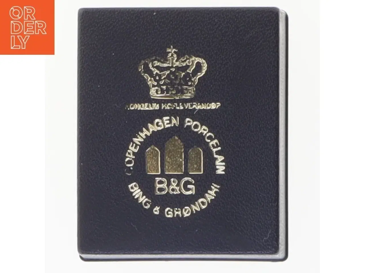 Billede 4 - Porcelænsklokke vedhæng med guldkæde fra B&G (str. 59 cm)