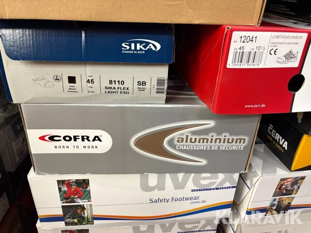 Billede 4 - Arbejdssko - assoteret type - 115 styks i alt