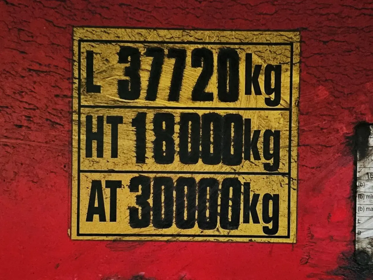 Billede 15 - Renders Gardintrailer / nysynet / 4 drejbare aksler / truckbeslag