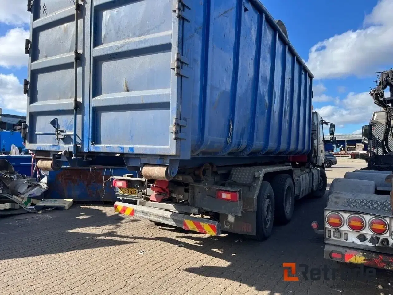 Billede 4 - Volvo FMX med containerkasse og HMF 2243-Z2 grabkran
