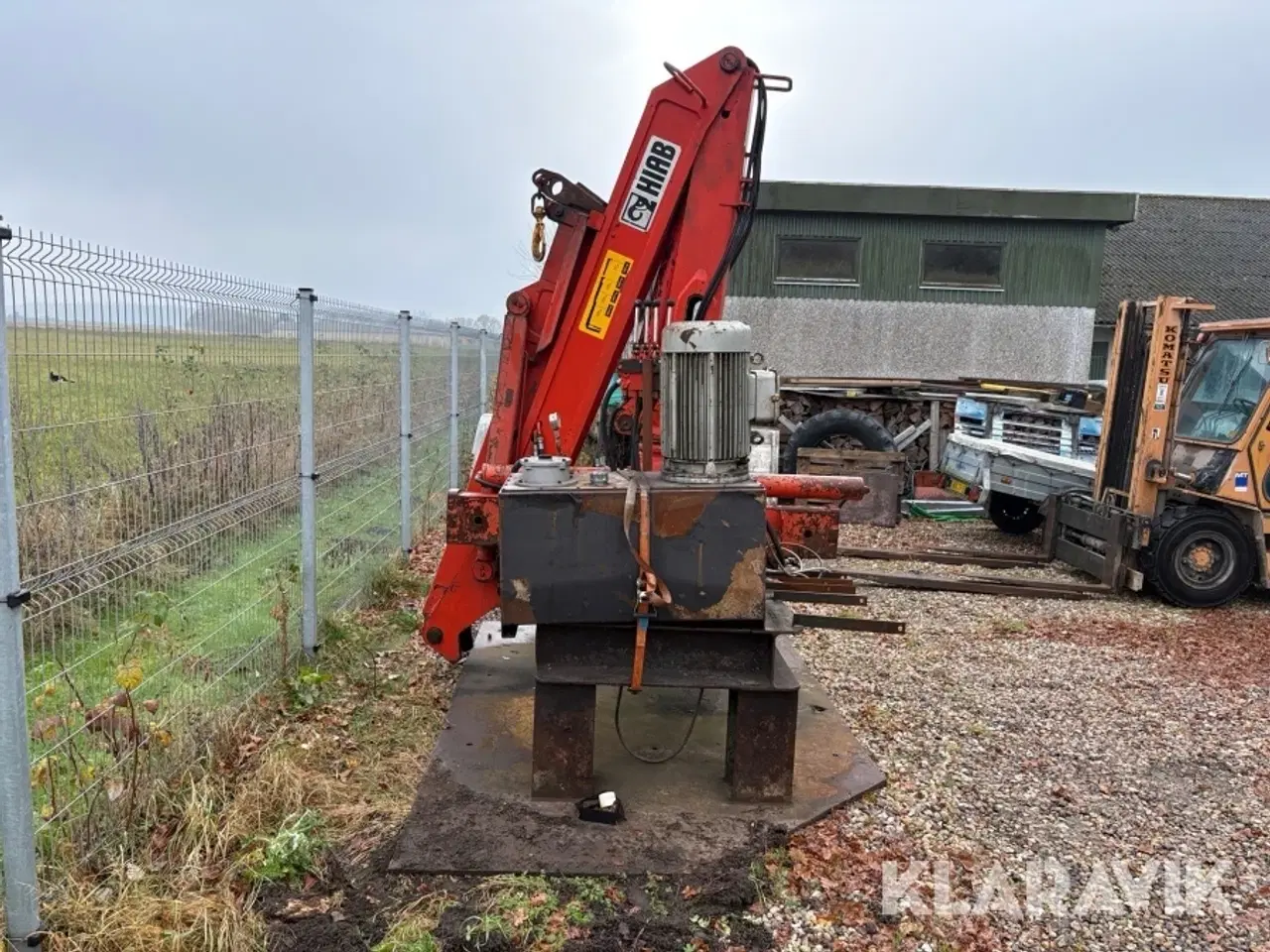 Billede 4 - Hydraulisk kran Hiab