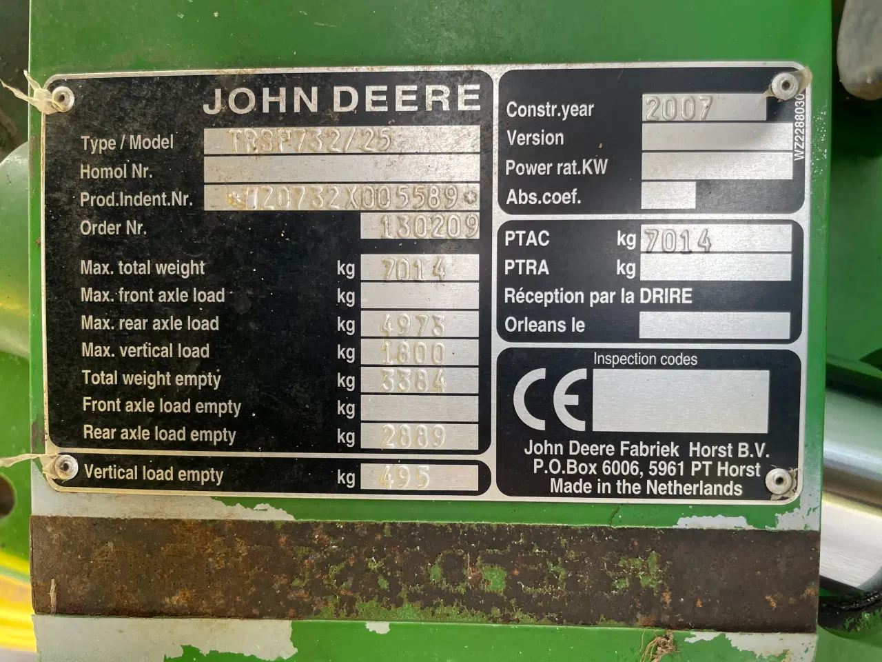 Billede 5 - John Deere 732 24 meter