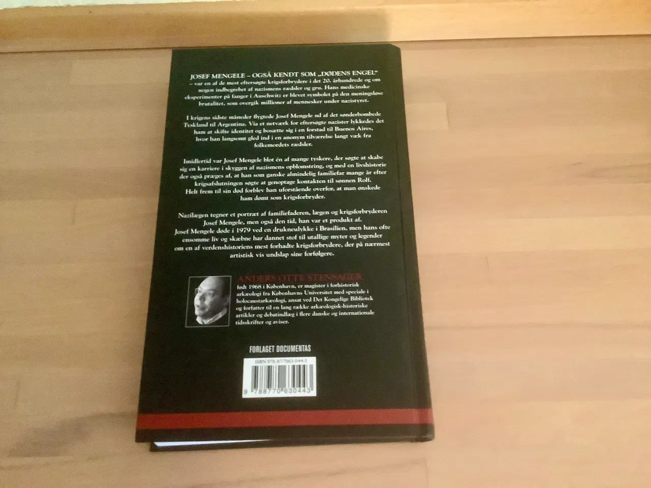 Billede 2 - Josef Mengele Nazilægen af Anders Otto Stensager.