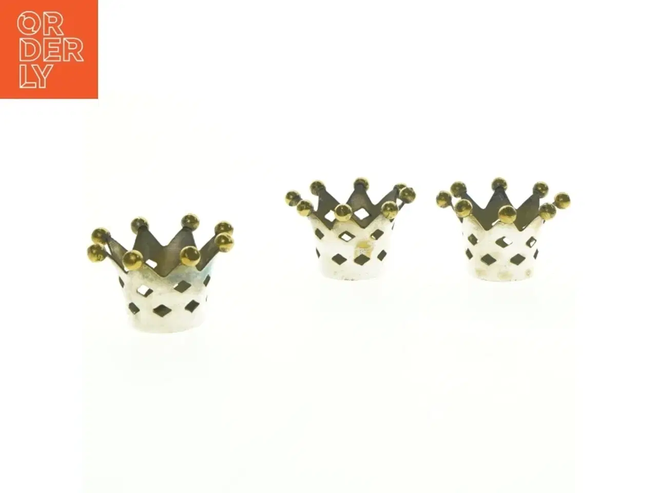 Billede 1 - Fyrfadslysestager (str. 5 x 8 cm)