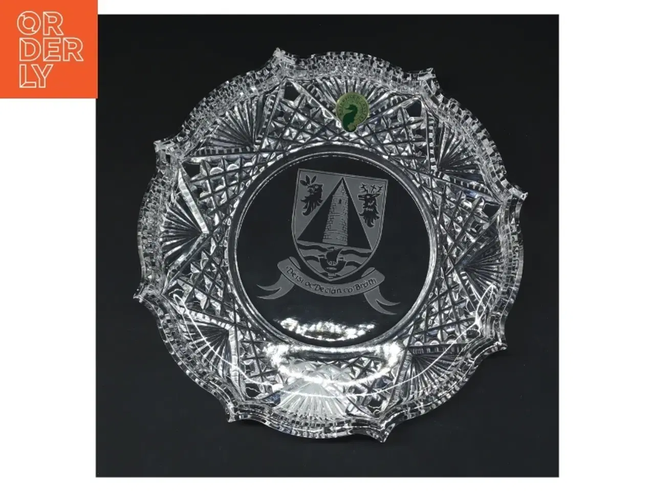Billede 1 - Waterford Crystal Platte fra Waterford Crystal (str. Ø 19 cm)