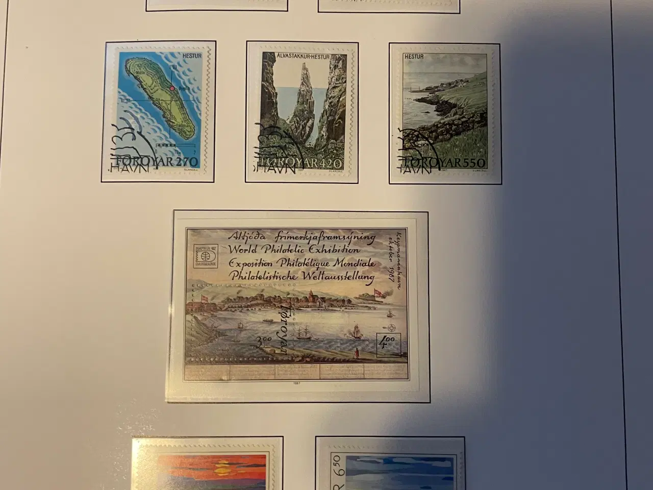 Billede 4 - Færøerne 1975-1996 Stenderalbum