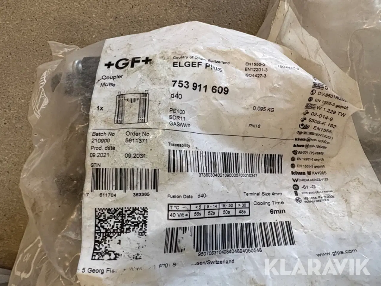 Billede 5 - Svejse samlinger Plasson