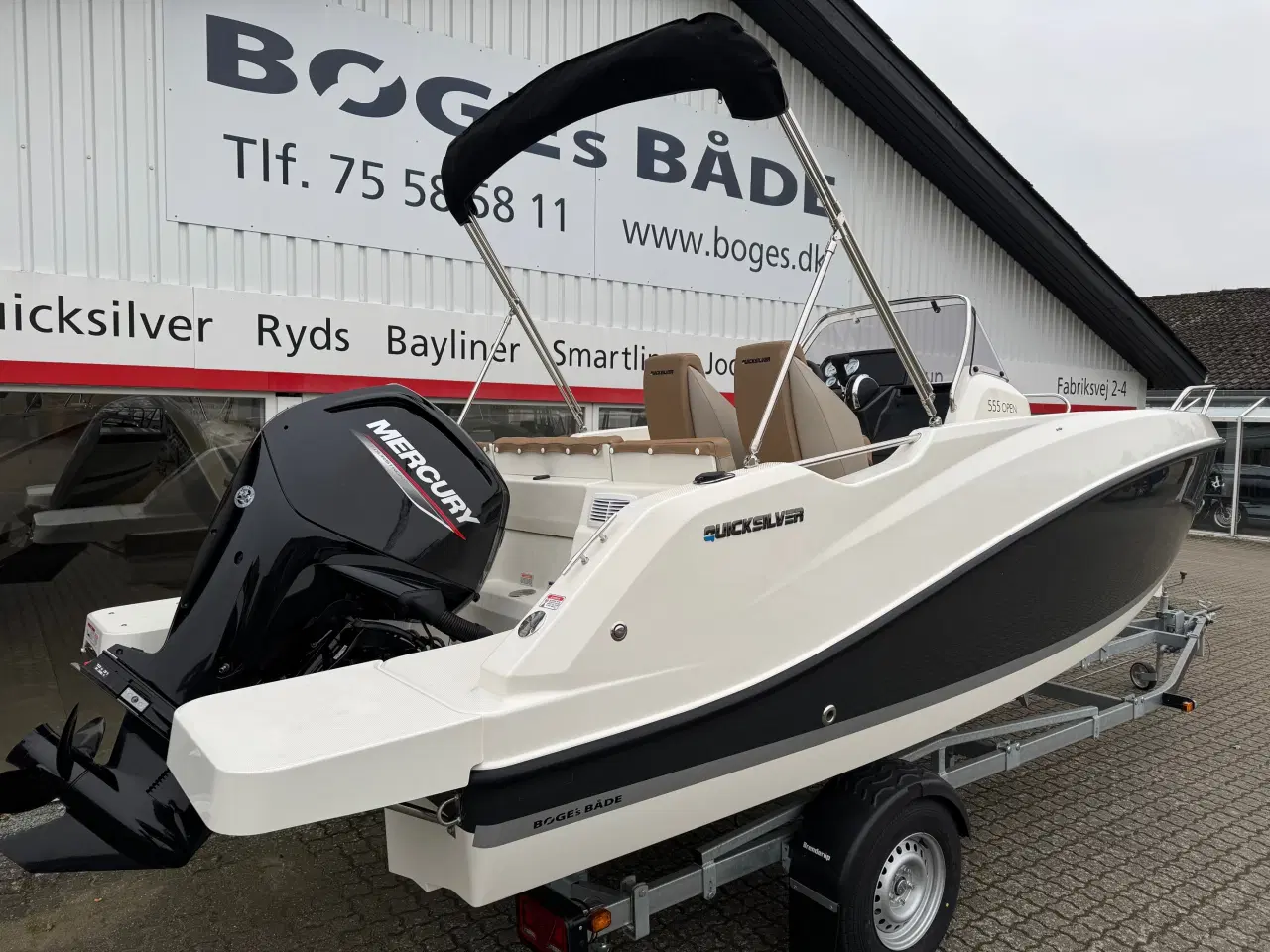 Billede 7 - Quicksilver Activ 555 Open med 100 hk Mercury-EFI CT 4 takt med flot udstyr
