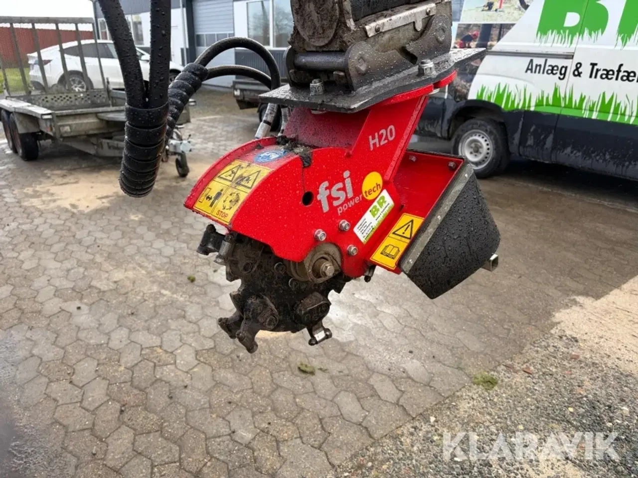 Billede 5 - Stubfræser FSI Powertech fsi H20 - til minilæsser