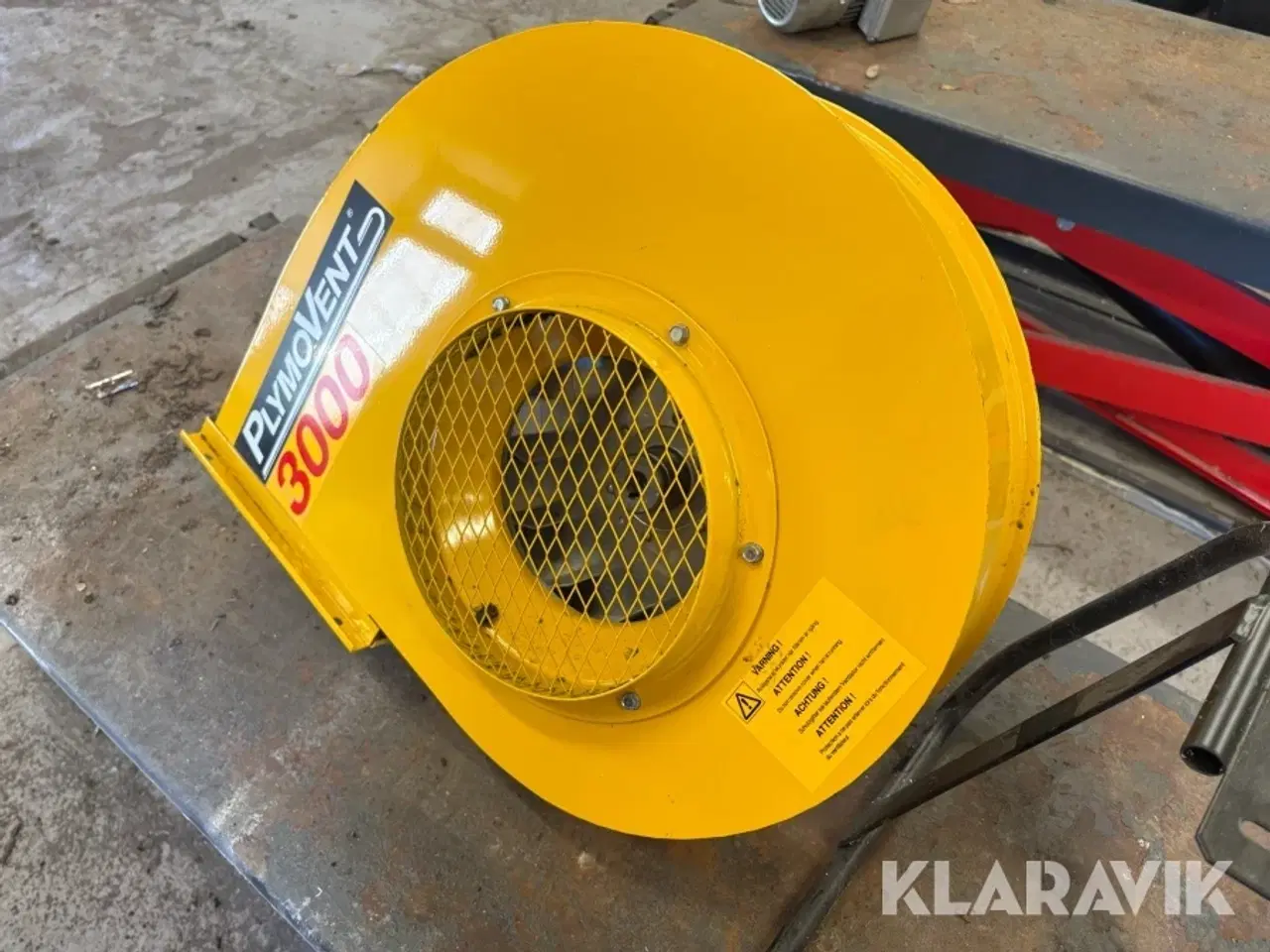 Billede 1 - Ventilator Plymovent 3000