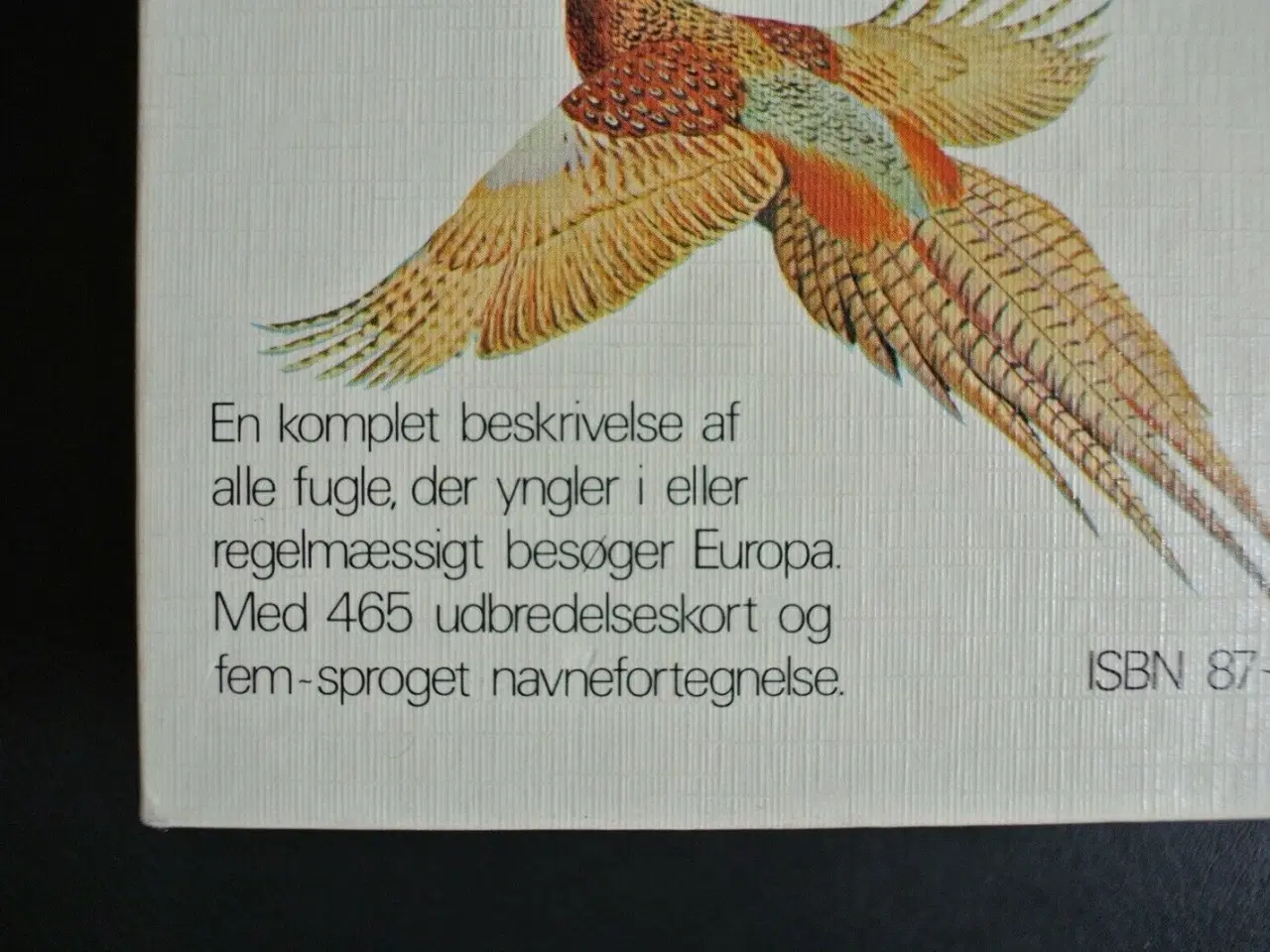 Billede 5 - fugle i europa - en felthåndbog, af bertel bruun o