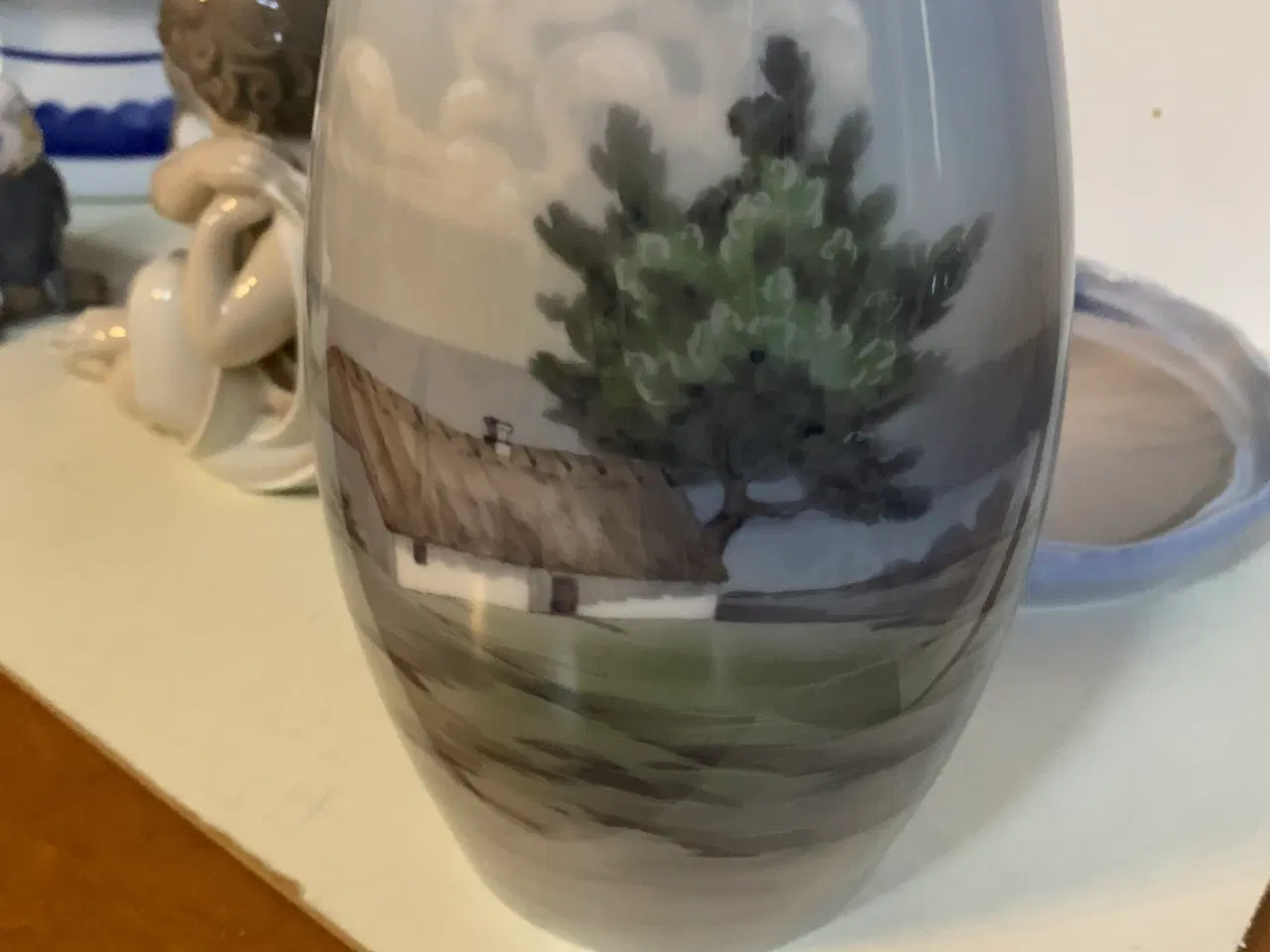 Billede 1 - B&G vase med motiv