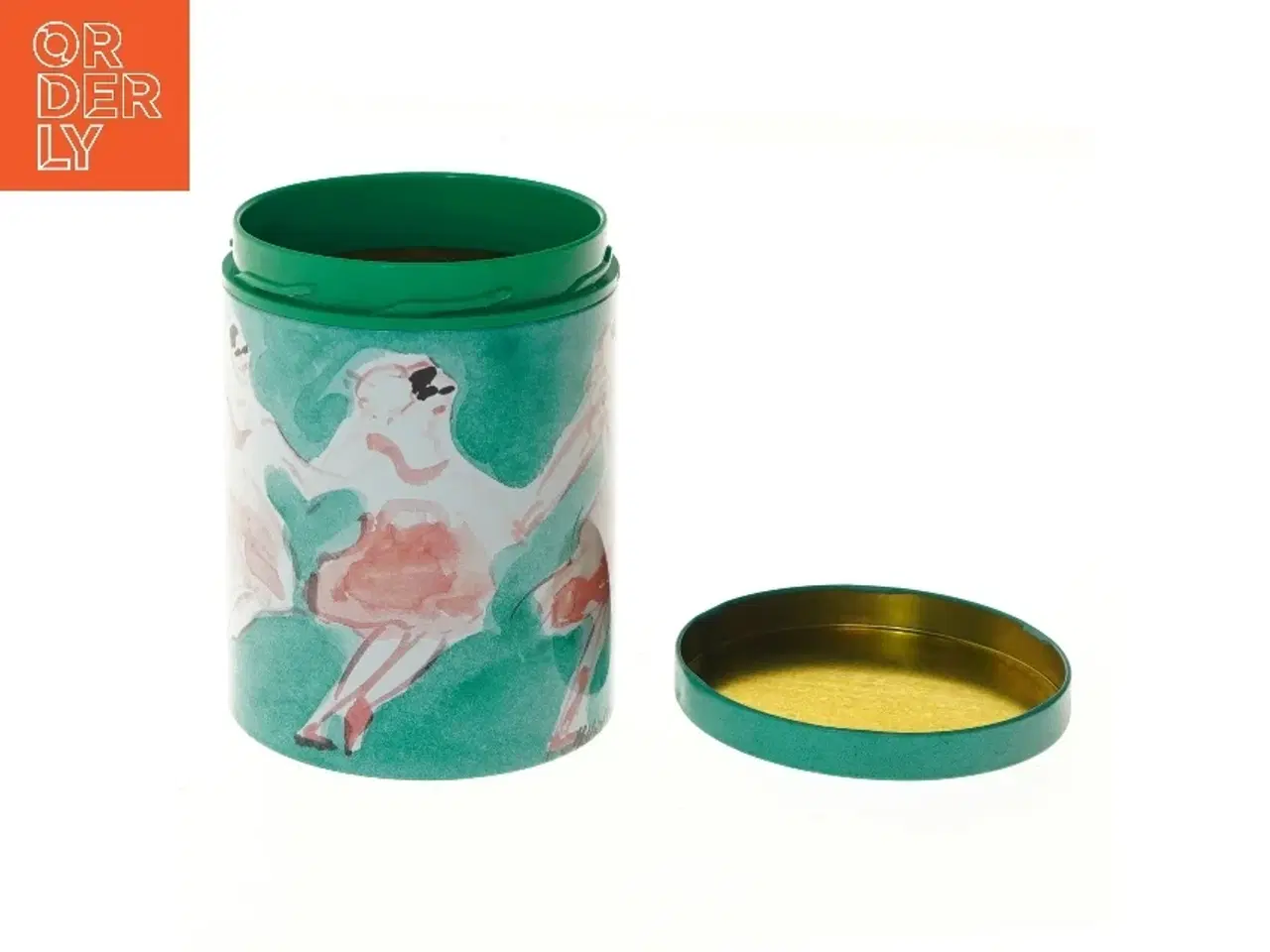 Billede 5 - Dåse fra Irma (str. Ø 11,5 cm længde 15 cm)