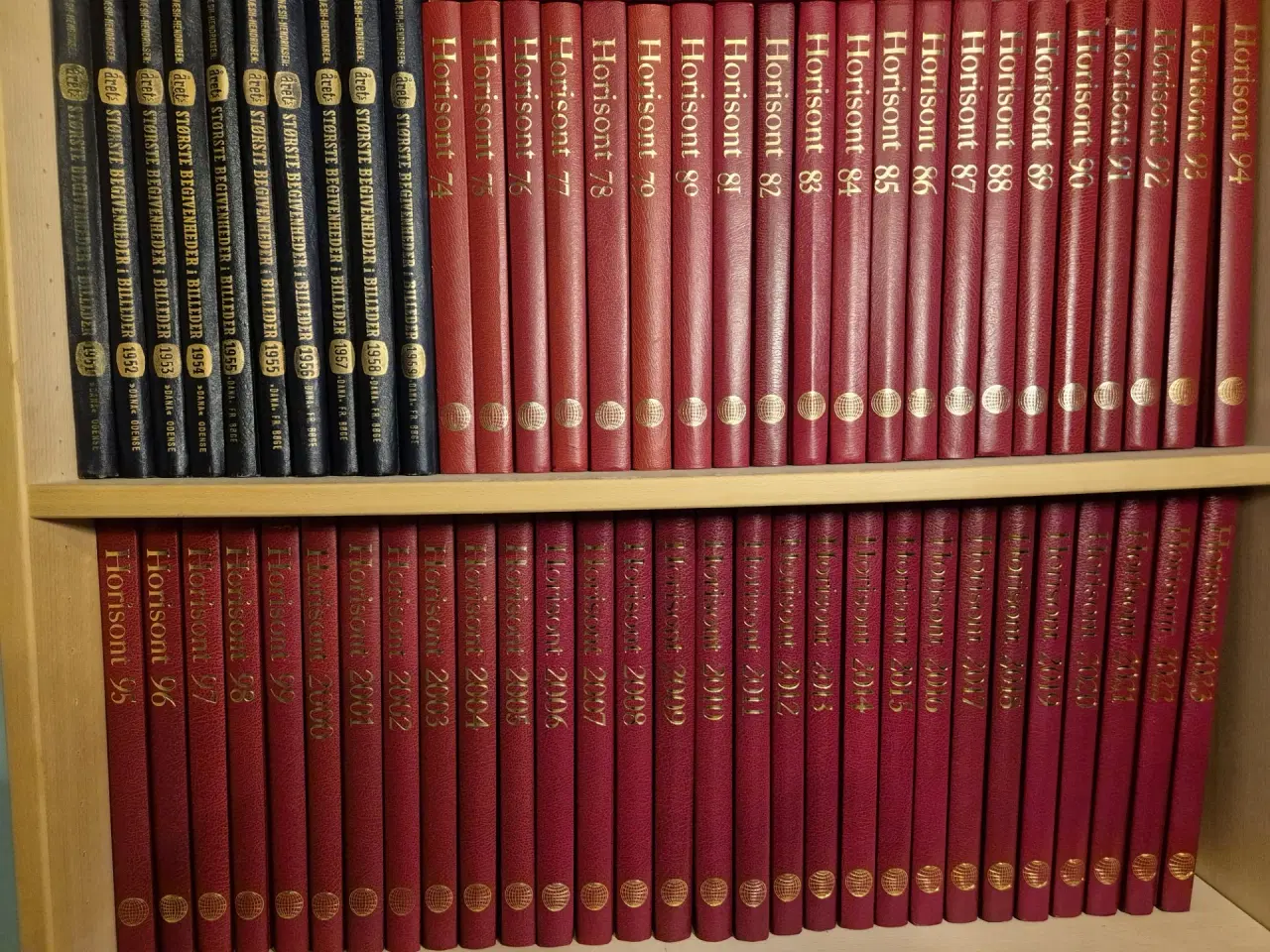 Billede 1 - Horisont årbøger 1974-2024