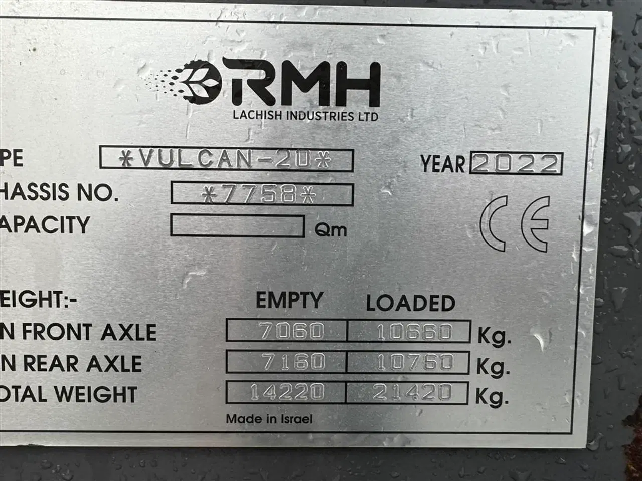 Billede 21 - RMH Vulcan Gold 20 KUN 2400 TIMER! BUD MODTAGES!