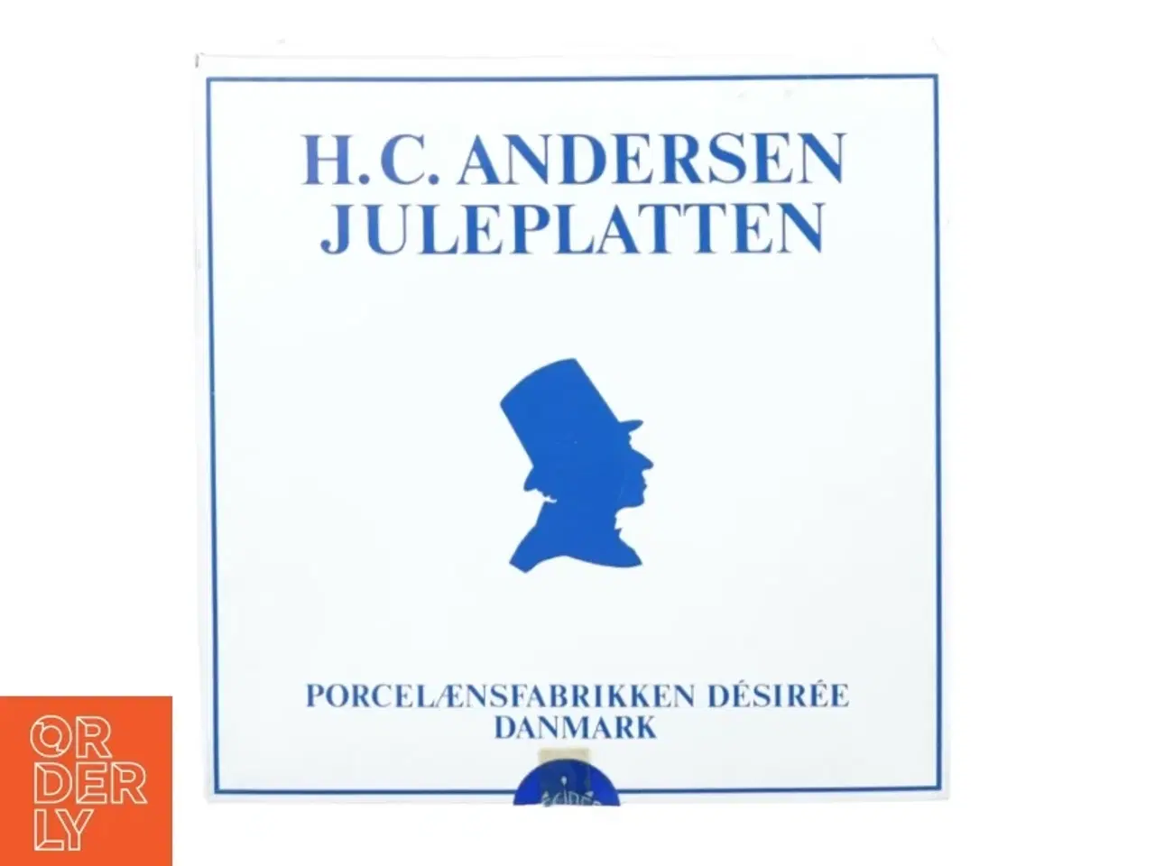 Billede 1 - HC Andersen juleplatte fra Porcelænsfabrikken Desirée (str. 19 cm)