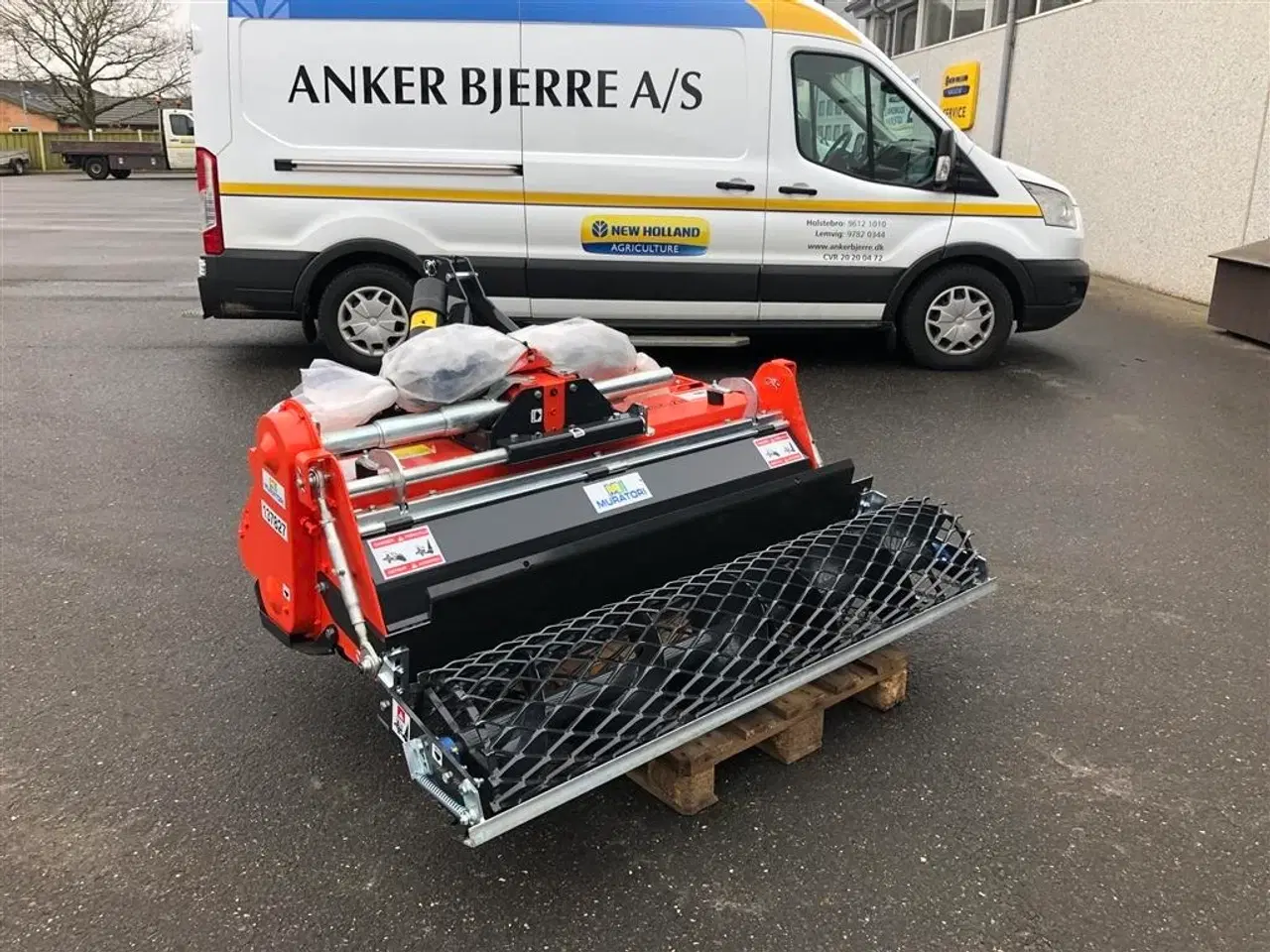 Billede 12 - Muratori MZ62SXL -145 med udjævningsbjælke og pto aksel