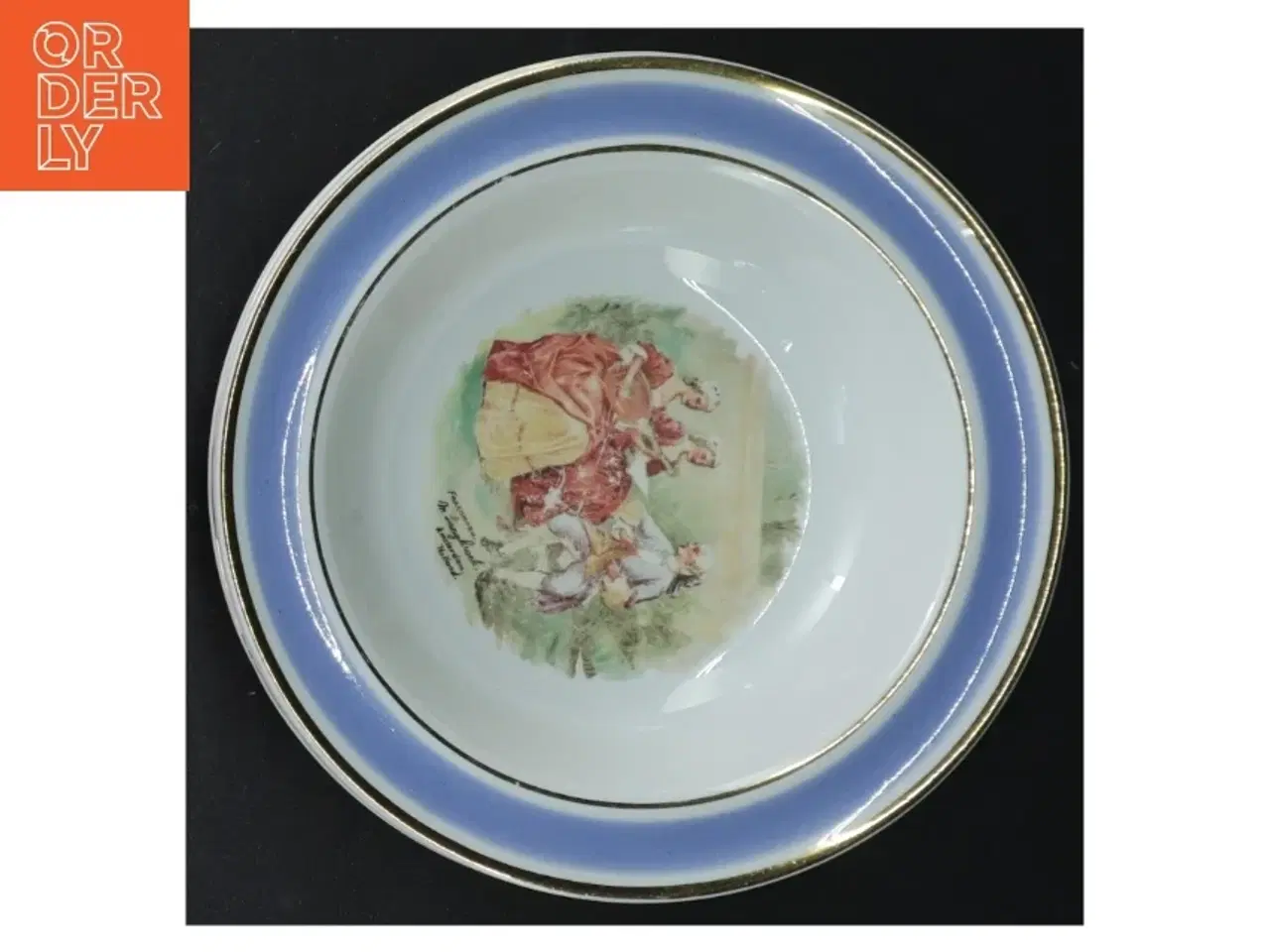 Billede 16 - Porcelænstallerkner med historiske motiver fra Arabia (str. 17 cm)