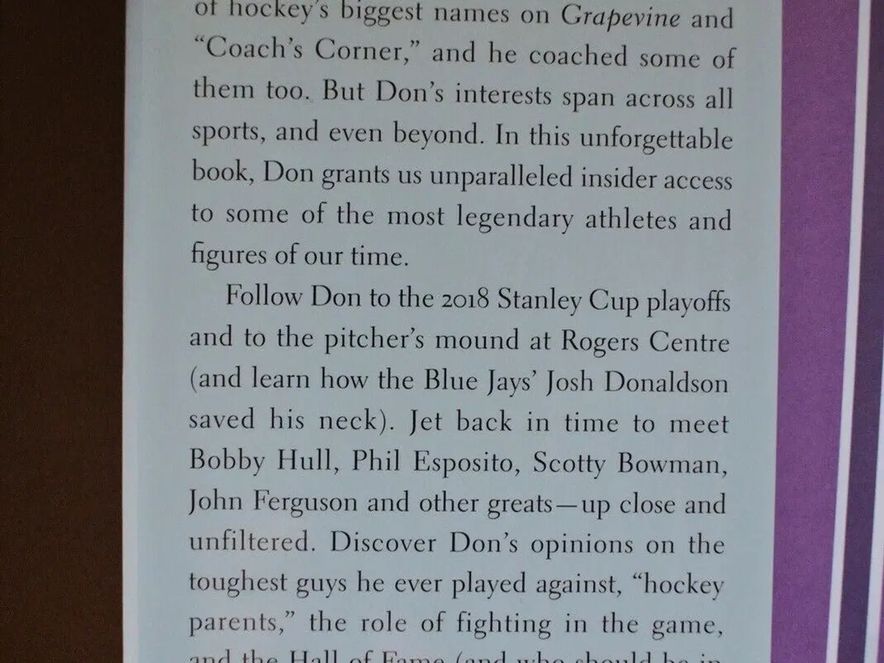 Billede 4 - don cherry's hockey greats and more, by don cherry