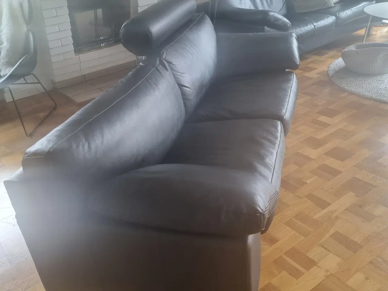 Billede 6 - Lædersofa 2 1/2 pers.