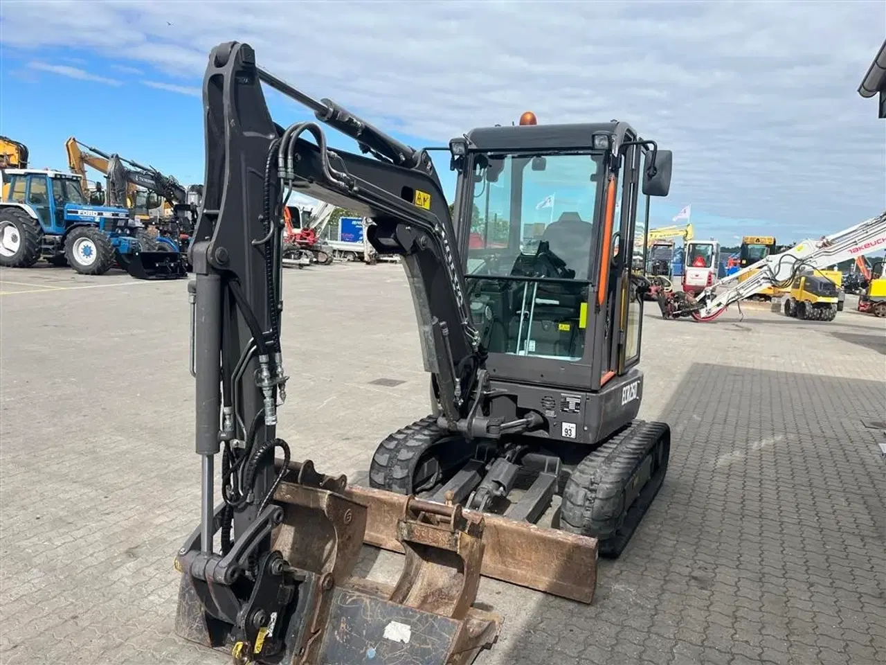 Billede 6 - Volvo ECR25d Powertilt 3 skovle