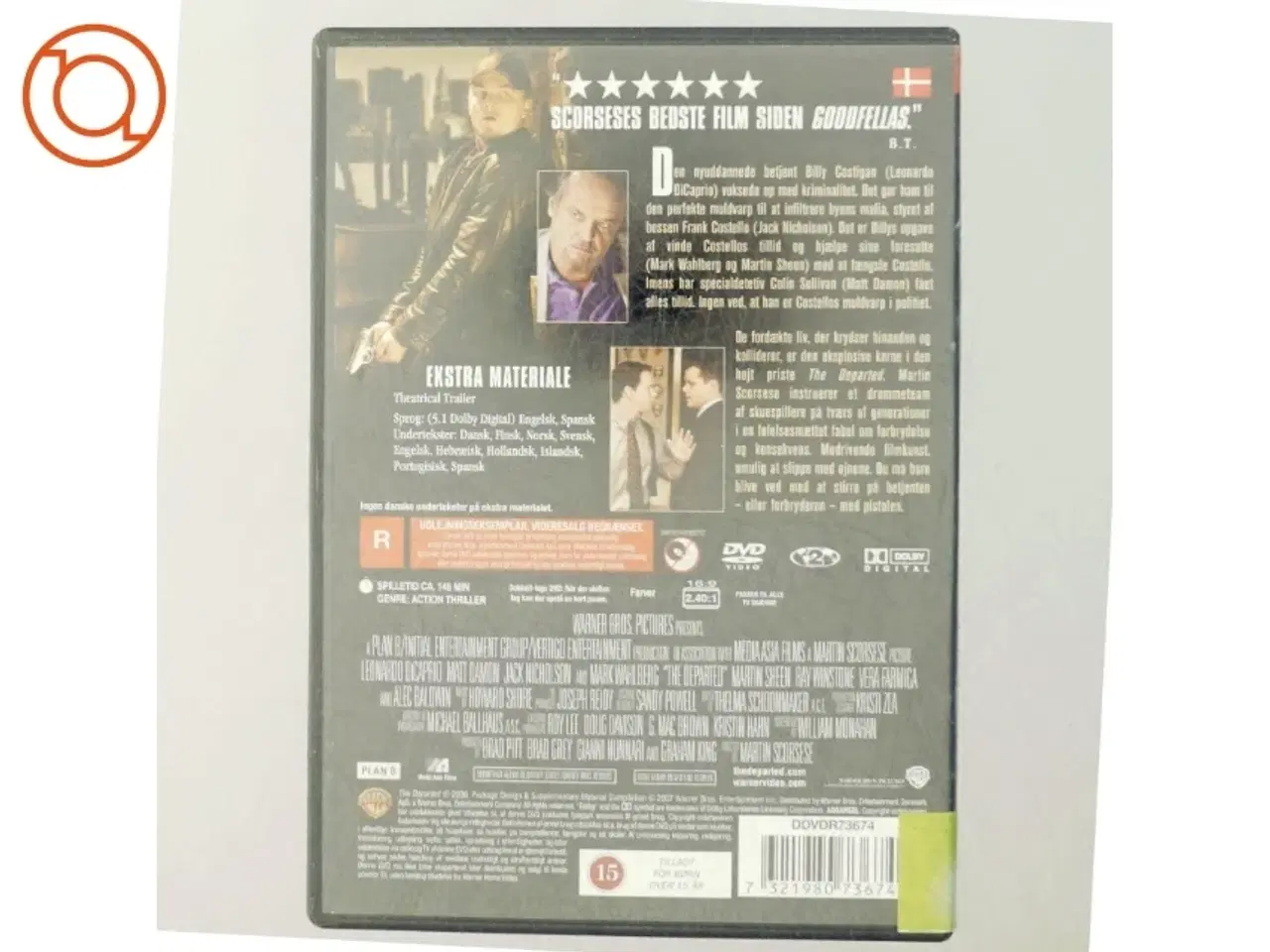 Billede 3 - The Departed DVD fra Warner Bros Pictures