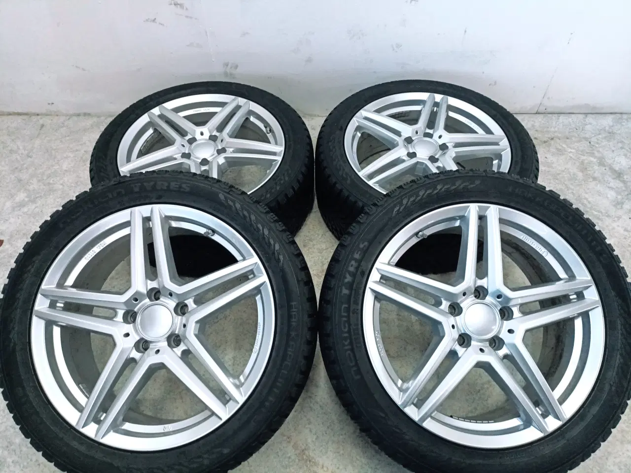 Billede 3 - 5x112 18" ET38 nav 66,6ø UniWheels vintersæt TPMS