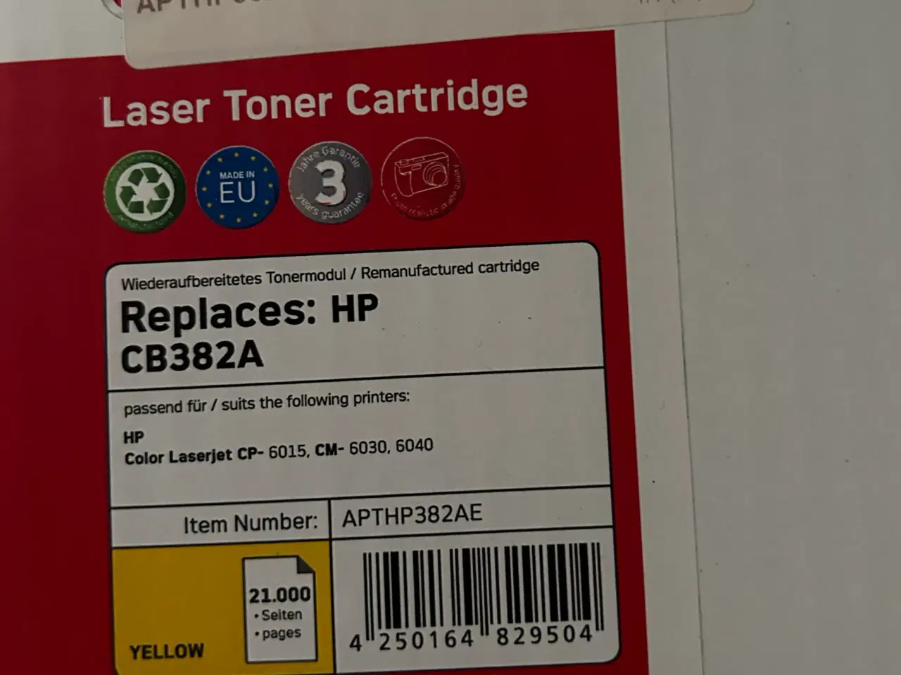 Billede 2 - Toner HP CB3882A og CB283A 21000 sider