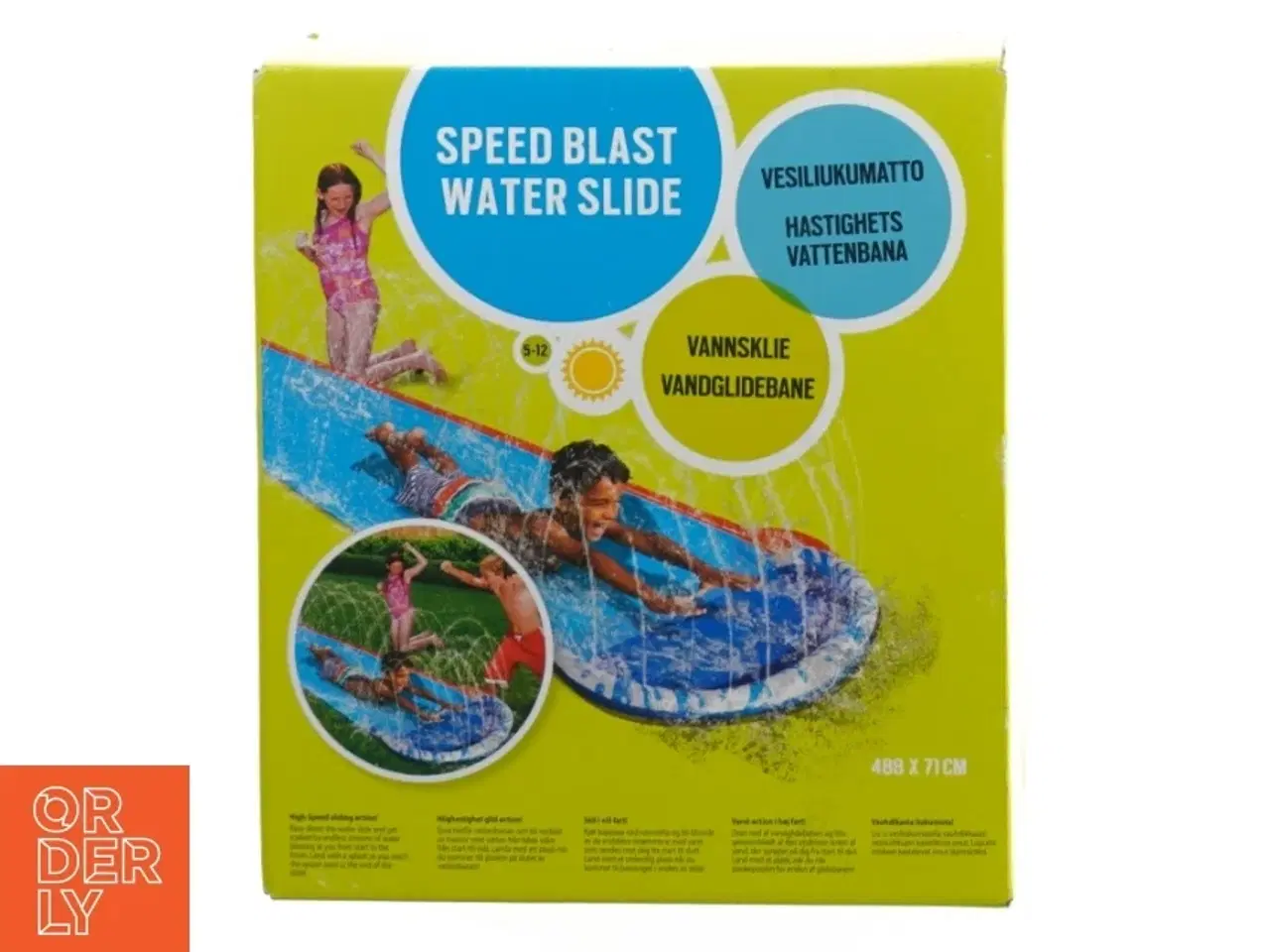 Billede 1 - Speed blast water slide (str. 488 x 71 cm)