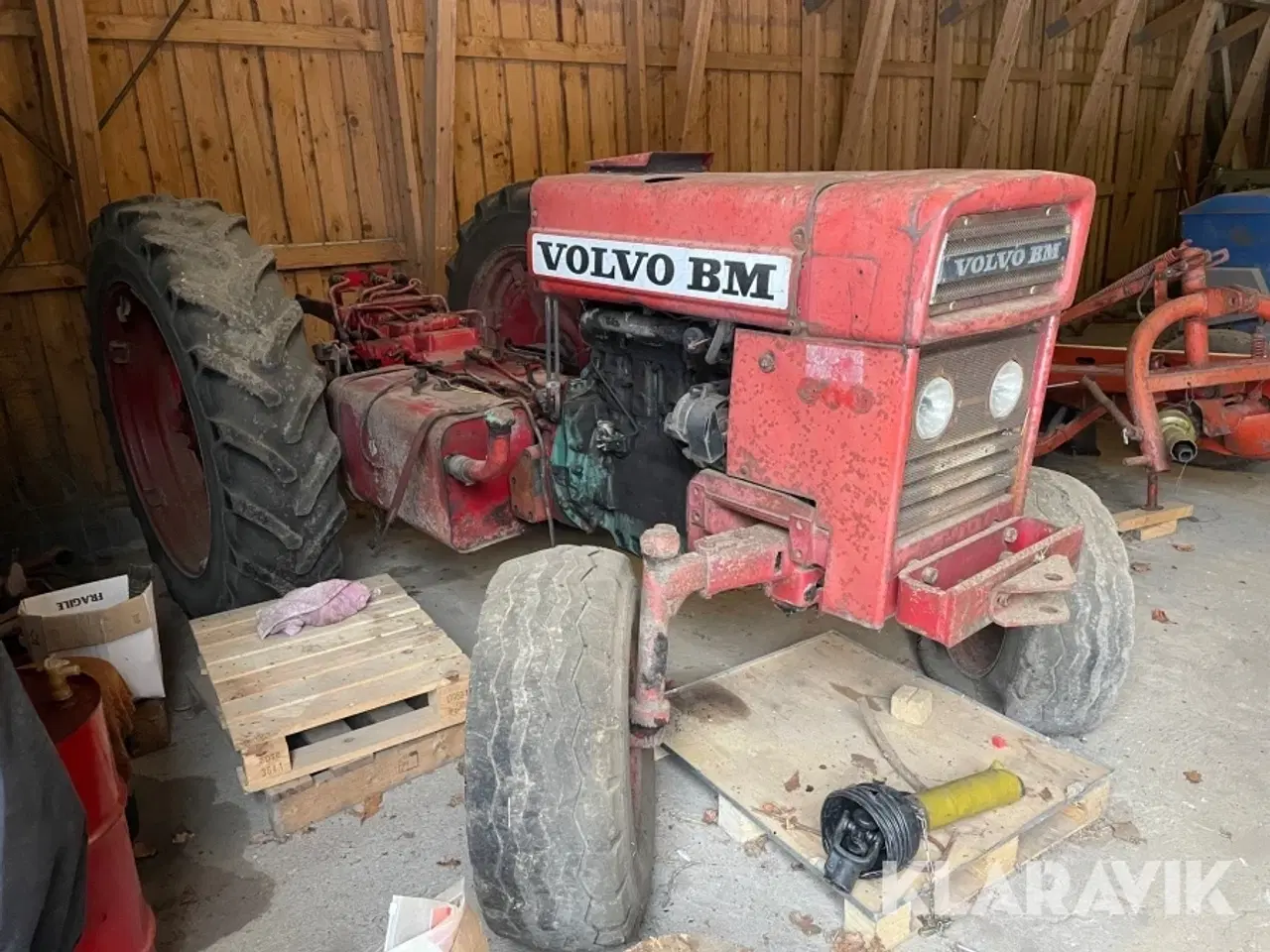 Billede 3 - Veterantraktor Volvo BM 500 reservedele