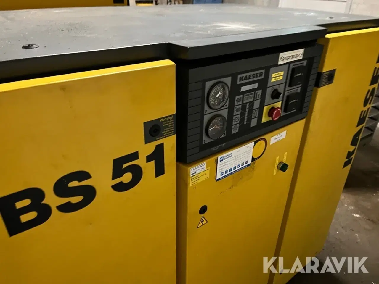 Billede 1 - Skruekompressor Kaeser BS 51