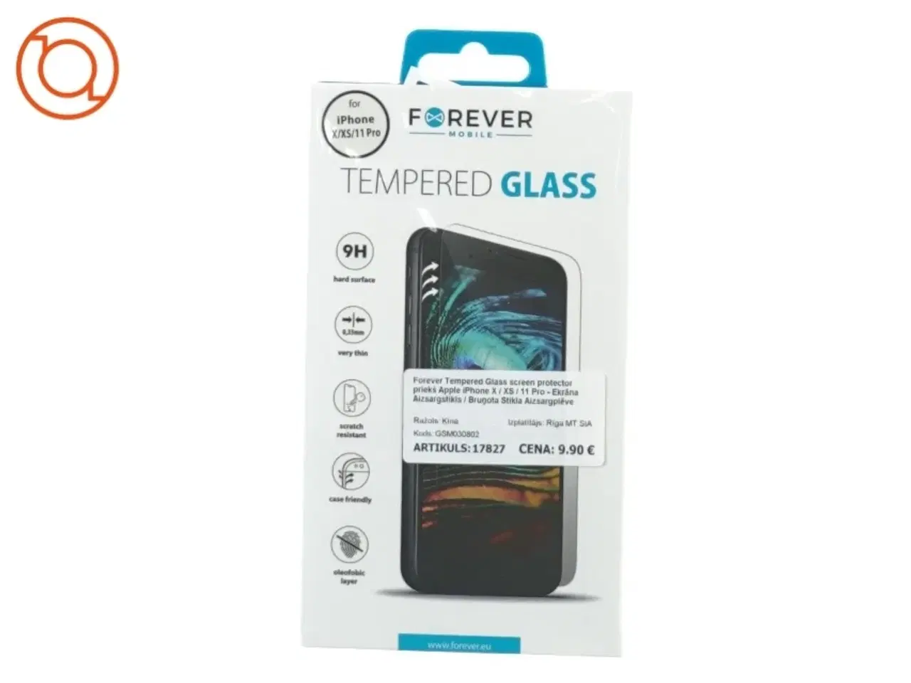 Billede 1 - Tempered et glas iphone 11 pro fra Forever Mobile (str. 18 x 10 cm)