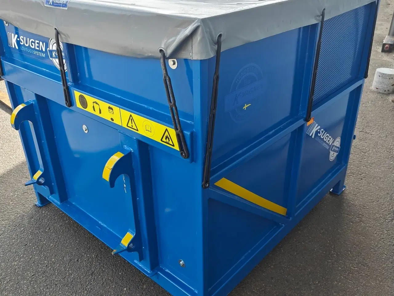 Billede 4 - K-vognen C-LS13-17 Løvsuger til læssemaskiner Til alle typer læssemaskiner