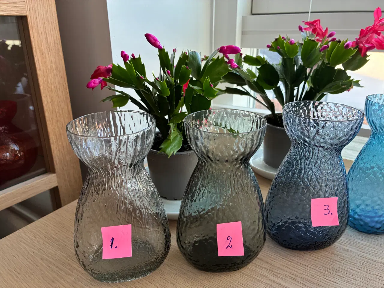 Billede 3 - Hyacintglas - Gl. Holmegaard - 5 stk.