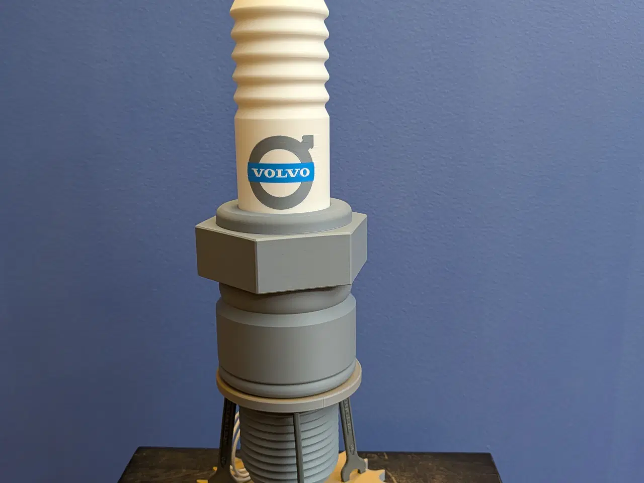 Billede 7 - Tændrør som lampe