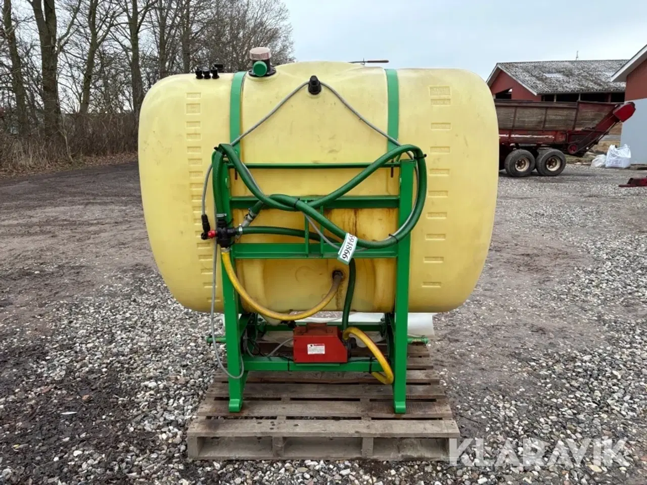 Billede 8 - Front tank med lys og elpumpe 850 liter