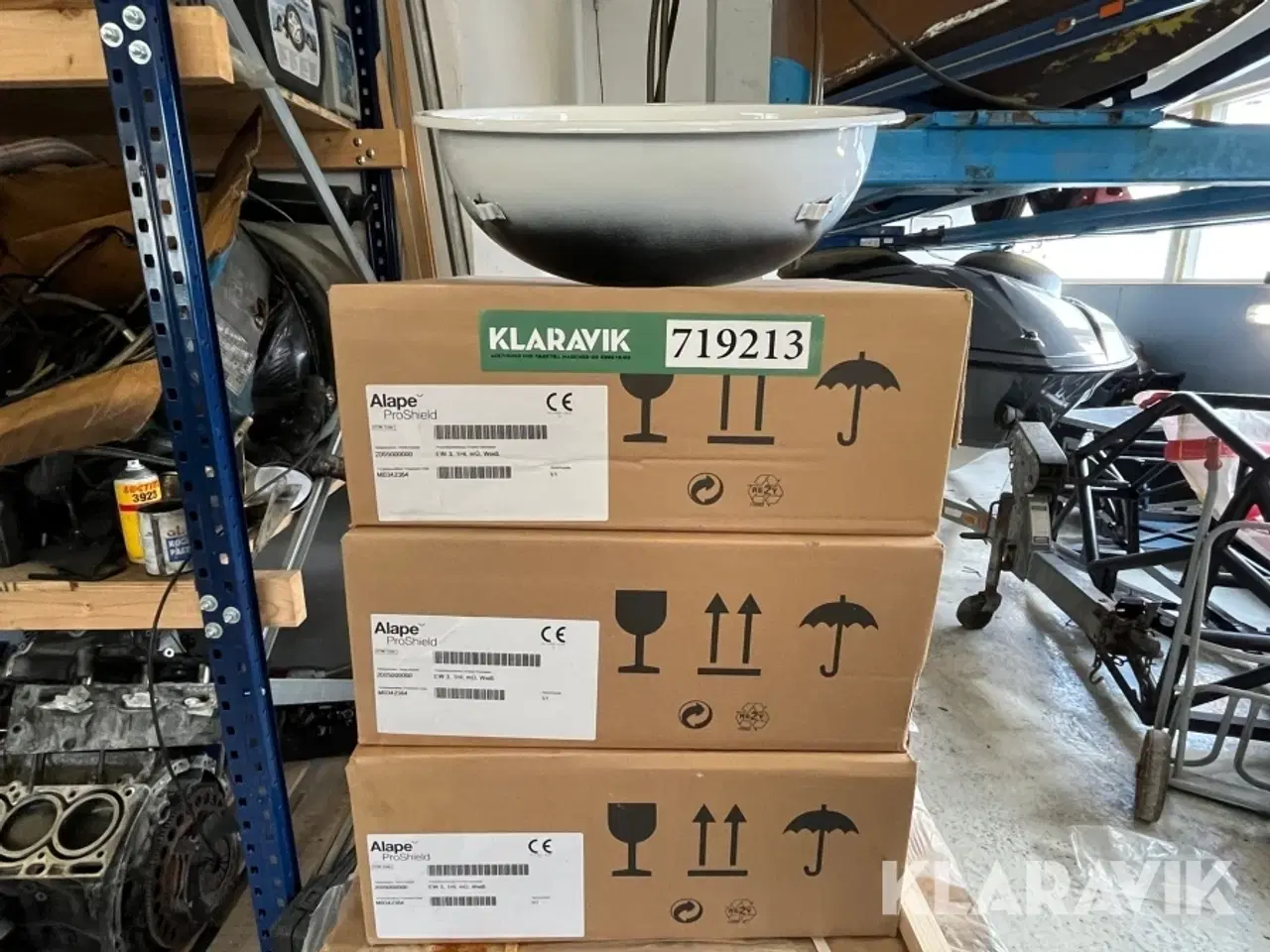 Billede 2 - Håndvaske Alape ProShield - 3 styk