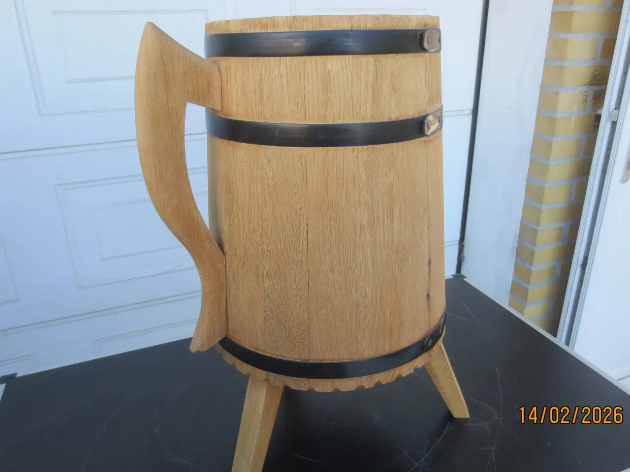 Billede 2 - 1 stk Rund Barskab/Tønde 