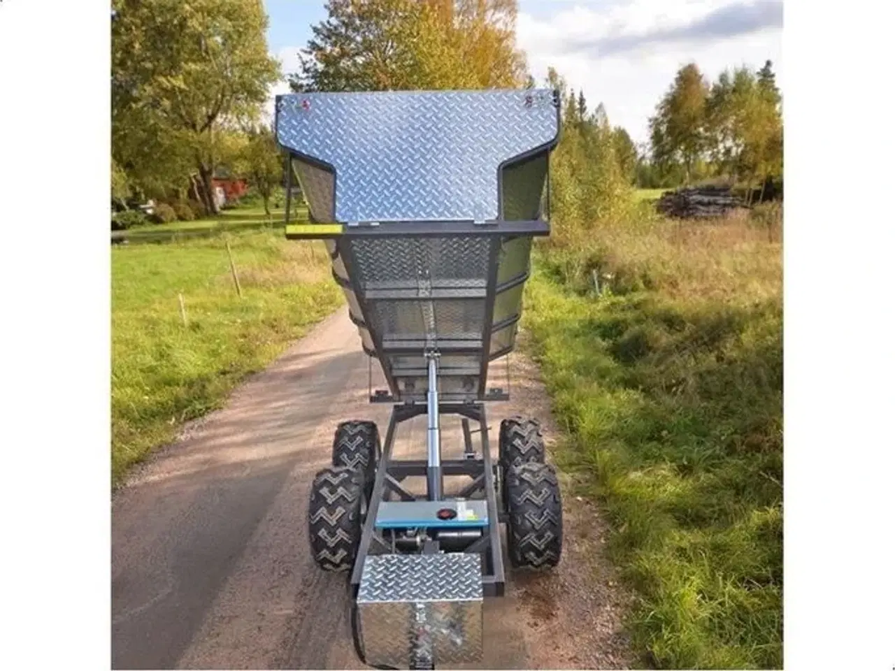 Billede 5 - ATV Tipvogn - 1.420 kg med elhydraulisk tipning