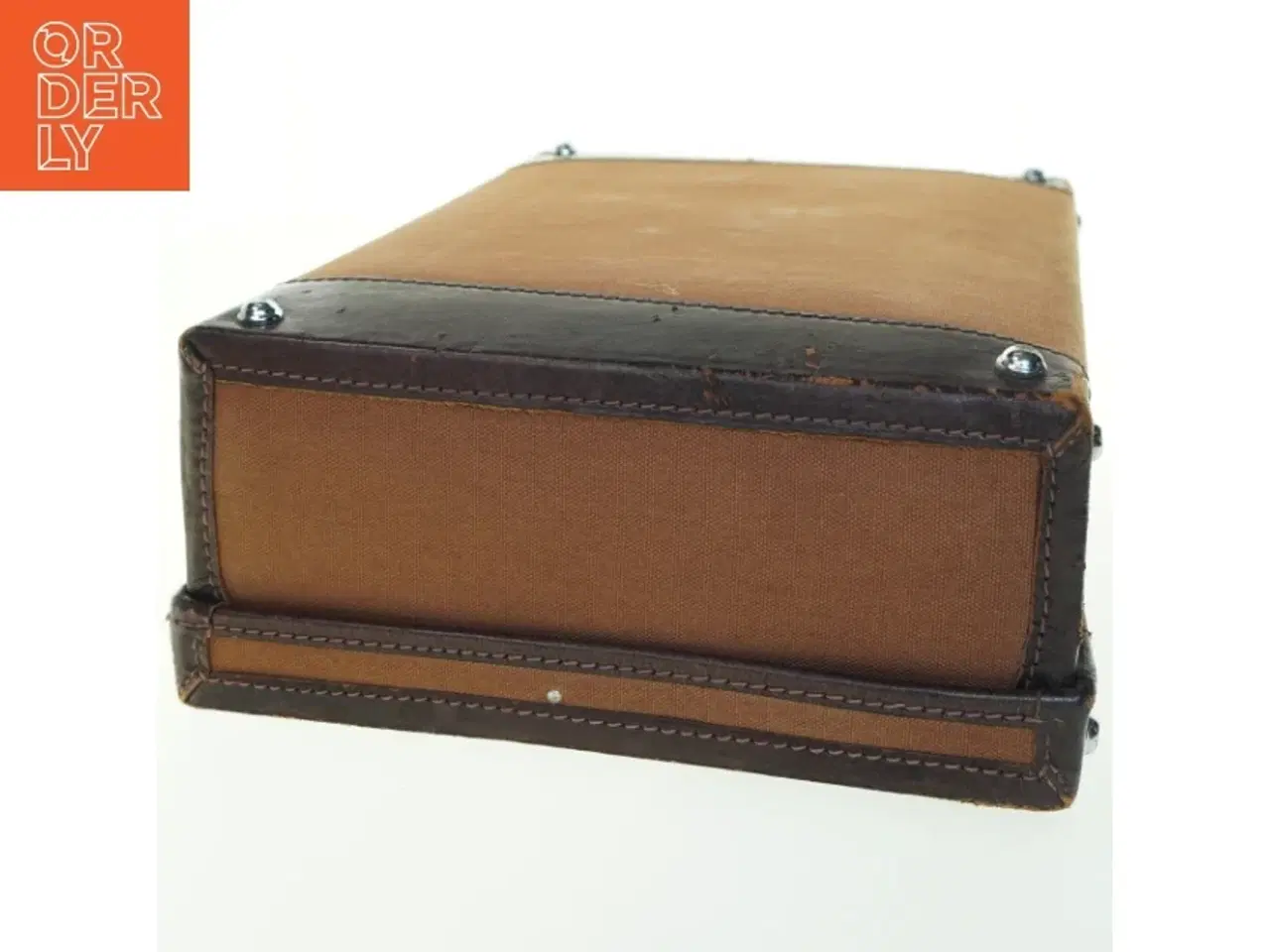 Billede 5 - Brun attachémappe i læder (str. 40x28x13 cm)