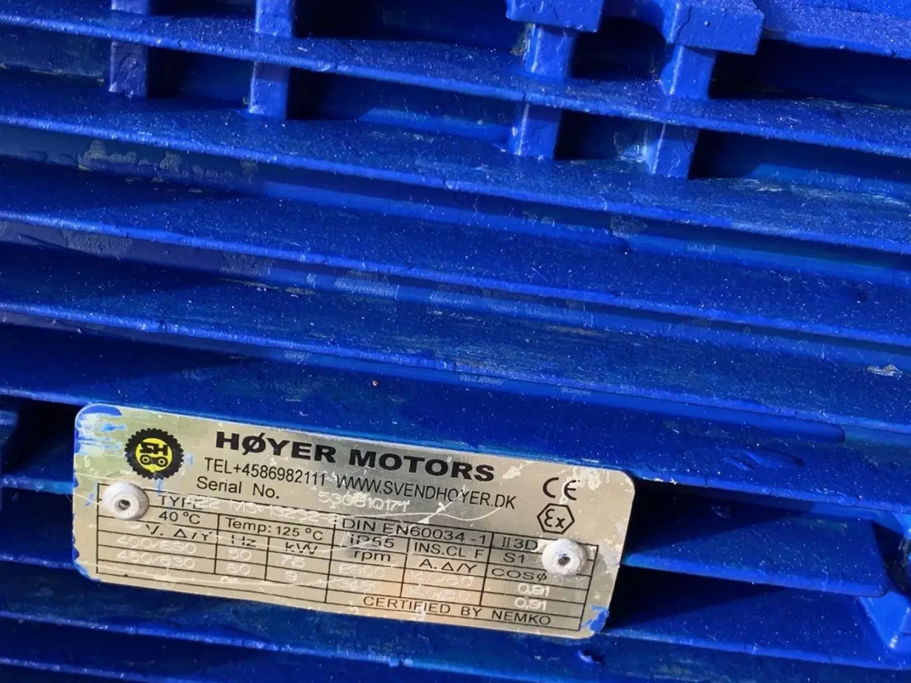 Billede 4 - Skiold SK2500 skivemølle med 7,5 kW E-motor