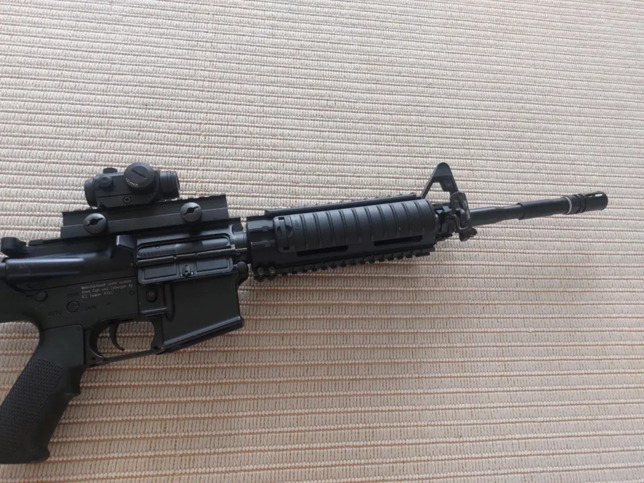 Billede 5 - ICS M4 AEG – Split‑gearbox, justerbar kolbe til ai