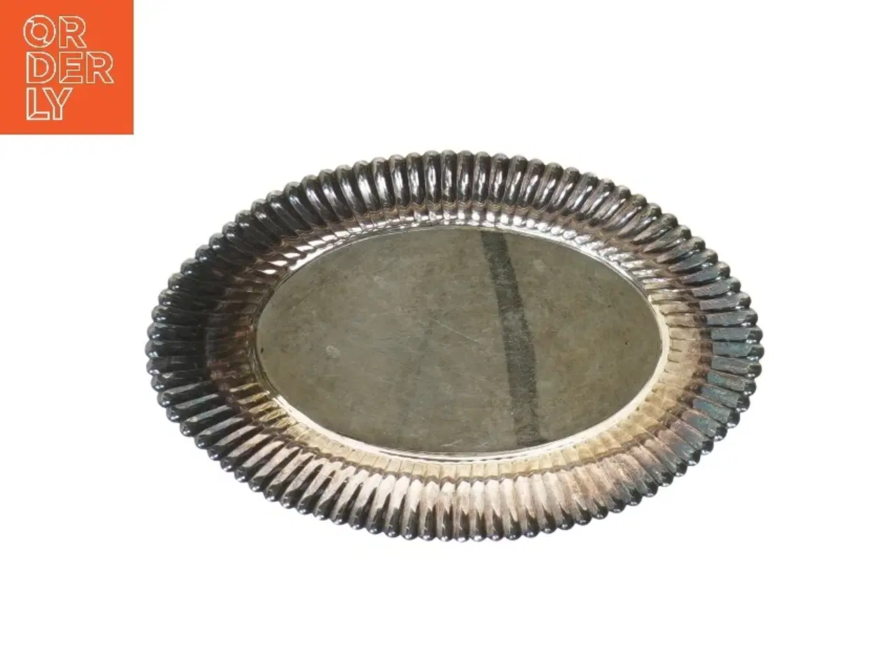 Billede 2 - Oval bakke i riflet design (str. 26x16,5 cm)