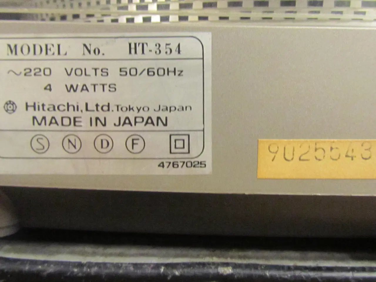 Billede 8 - HITASCHI HT-354  HIGH END